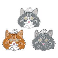 pet tags MjavHov - Norwegian Forest cat