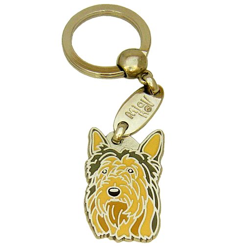 <h3>Custom personalized dog name tag Berger picard</h3>
This unique, cute and quality dog id tag is offered with laser-engraved name and phone number or your custom text. It comes with a stainless steel split ring for easy attachment to your pet’s collar. All items are also available as keychains.
A perfect gift for dogs and dog lovers.

<strong>Color:</strong> colored/silver
<strong>Size:</strong> 23 x 34 mm (0.91 x 1.34 inch)
<strong>Engraving area:</strong> 18 x 18 mm (0.71 x 0.71 inch); recommended layout up to 4 lines, 15 characters per line.

Laser engraving on the back side is included in the price. Please enter the text you would like engraved (recommended: dog’s name and phone number). The engraving will be centered and easy to read. 
<strong>Important:</strong> If you exceed the recommended text length, the engraving will be significantly smaller and may become difficult to read. For best readability, we strongly recommend keeping the text short and clear.

Metal, chrome plated dog tag or key ring. 
Hand made, hand colored, made in Slovenia. 

In stock.

<h3>About the breed – Berger picard</h3>
<section>
<h2>Berger Picard: Characteristics & Care</h2>
<p><strong>Berger Picard</strong> is a medium-sized, robust and intelligent dog breed originating from France. It belongs to the <strong>FCI Group 1 (Sheepdogs and Cattle Dogs)</strong> and was bred as a <strong>working dog</strong> for herding livestock, known for its endurance, alertness, and distinctive rough, slightly tousled coat.</p>
<h3>Temperament and Family Life</h3>
<p>Picardy Shepherds are very loyal, affectionate and strongly attached to their family, while also being <strong>alert, intelligent, and somewhat independent</strong>. They get along well with children and are suitable for active families, and due to their natural caution they are also good watchdogs that reliably alert to strangers.</p>
<h3>Physical Requirements & Exercise</h3>
<p>To live a healthy and happy life, a Berger Picard needs:</p>
<ul>
    <li><strong>Daily Exercise:</strong> High activity levels, long walks, play, and mental stimulation.</li>
    <li><strong>Environment:</strong> An active environment with enough space to move.</li>
    <li><strong>Grooming:</strong> Regular but low-maintenance care of the medium-length, rough <strong>double coat</strong>.</li>
</ul>
<p><strong>Pro Tip:</strong> A <strong>personalized engraved dog tag</strong> highlights the natural and elegant look of the Picardy Shepherd while serving as a practical and modern accessory.</p>
</section>
