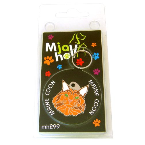<h3>Personalized cat tag or keychain – Maine coon red | Handcrafted, Engraved & custom made | Unique gift for cat lovers – MjavHov</h3>

This beautifully handcrafted engraved dog tag is perfect for your Maine coon red or as a stylish personalized keychain. Each piece is custom‑made with precise engraving, ensuring durability and a unique, meaningful look.

✨ <strong>Features:</strong>

Custom engraving with name, phone number, or your chosen text.
<strong>Color:</strong> colored/silver
<strong>Size:</strong> 28 x 26 mm (1.10 x 1.02 inch)
<strong>Engraving area:</strong> 20 x 12 mm (0.79 x 0.47 inch); recommended layout up to 4 lines, 15 characters per line.
<strong>Important:</strong> If you exceed the recommended text length, the engraving will be significantly smaller and may become difficult to read. For best readability, we strongly recommend keeping the text short and clear.

High‑quality, handmade craftsmanship.

Suitable as a dog tag for the collar or as a personal keychain.

A thoughtful gift for cat owners, Maine coon red lovers, or pet enthusiasts.

Unique design by MjavHov.

🎁 <strong>Perfect for:</strong> 
 
Birthdays, new pets, Christmas, puppy arrivals, or as a heartfelt surprise.


<h3>About the breed – Maine coon red</h3>
<section>
<h2>Maine Coon: Characteristics & Care</h2>
<p><strong>Maine Coon</strong> is a large, affectionate, and intelligent cat breed originating from the United States of America. The breed is recognized by <strong>FIFe (Fédération Internationale Féline)</strong> and is known for its long, dense coat, bushy tail, and distinctive ear tufts. The Maine Coon was bred as a <strong>family and working cat</strong>, which makes it highly social, playful, and strongly attached to its owners.</p>
<h3>Temperament and Family Life</h3>
<p>Maine Coons are gentle giants, excellent with children and often accepting of other animals in the household. They are <strong>alert, intelligent, and adaptable</strong>, so they quickly notice what is happening around them while remaining calm and friendly companions. Their playful and balanced nature is ideal for both active families and quieter home environments.</p>
<h3>Physical Requirements & Care</h3>
<p>To live a healthy and happy life, a Maine Coon needs:</p>
<ul>
    <li><strong>Daily Activity:</strong> Playtime, climbing, interactive toys, and regular exercise.</li>
    <li><strong>Environment:</strong> A spacious home, plenty of companionship, and enough opportunities for exploration.</li>
    <li><strong>Grooming:</strong> Regular brushing of the long, dense <strong>semi-long coat</strong>.</li>
</ul>
✨ <strong>Pro Tip:</strong>
<p>A personalized engraved cat tag beautifully highlights the majestic and elegant appearance of your Maine Coon while serving as a stylish and practical cat accessory.</p>
</section>
