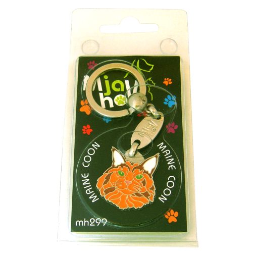 <h3>Personalized cat tag or keychain – Maine coon red | Handcrafted, Engraved & custom made | Unique gift for cat lovers – MjavHov</h3>

This beautifully handcrafted engraved dog tag is perfect for your Maine coon red or as a stylish personalized keychain. Each piece is custom‑made with precise engraving, ensuring durability and a unique, meaningful look.

✨ <strong>Features:</strong>

Custom engraving with name, phone number, or your chosen text.
<strong>Color:</strong> colored/silver
<strong>Size:</strong> 28 x 26 mm (1.10 x 1.02 inch)
<strong>Engraving area:</strong> 20 x 12 mm (0.79 x 0.47 inch); recommended layout up to 4 lines, 15 characters per line.
<strong>Important:</strong> If you exceed the recommended text length, the engraving will be significantly smaller and may become difficult to read. For best readability, we strongly recommend keeping the text short and clear.

High‑quality, handmade craftsmanship.

Suitable as a dog tag for the collar or as a personal keychain.

A thoughtful gift for cat owners, Maine coon red lovers, or pet enthusiasts.

Unique design by MjavHov.

🎁 <strong>Perfect for:</strong> 
 
Birthdays, new pets, Christmas, puppy arrivals, or as a heartfelt surprise.


<h3>About the breed – Maine coon red</h3>
<section>
<h2>Maine Coon: Characteristics & Care</h2>
<p><strong>Maine Coon</strong> is a large, affectionate, and intelligent cat breed originating from the United States of America. The breed is recognized by <strong>FIFe (Fédération Internationale Féline)</strong> and is known for its long, dense coat, bushy tail, and distinctive ear tufts. The Maine Coon was bred as a <strong>family and working cat</strong>, which makes it highly social, playful, and strongly attached to its owners.</p>
<h3>Temperament and Family Life</h3>
<p>Maine Coons are gentle giants, excellent with children and often accepting of other animals in the household. They are <strong>alert, intelligent, and adaptable</strong>, so they quickly notice what is happening around them while remaining calm and friendly companions. Their playful and balanced nature is ideal for both active families and quieter home environments.</p>
<h3>Physical Requirements & Care</h3>
<p>To live a healthy and happy life, a Maine Coon needs:</p>
<ul>
    <li><strong>Daily Activity:</strong> Playtime, climbing, interactive toys, and regular exercise.</li>
    <li><strong>Environment:</strong> A spacious home, plenty of companionship, and enough opportunities for exploration.</li>
    <li><strong>Grooming:</strong> Regular brushing of the long, dense <strong>semi-long coat</strong>.</li>
</ul>
✨ <strong>Pro Tip:</strong>
<p>A personalized engraved cat tag beautifully highlights the majestic and elegant appearance of your Maine Coon while serving as a stylish and practical cat accessory.</p>
</section>
