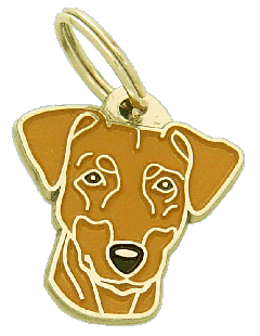 Pinscher red <br> (pet tag, engraving included)