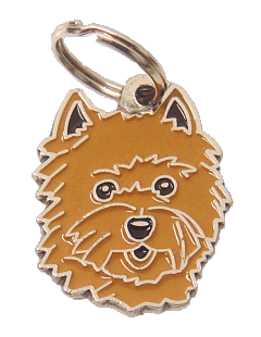 Cairn terrier red <br> (pet tag, engraving included)