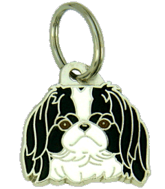 Japanese chin - pet ID tag, dog ID tags, pet tags, personalized pet tags MjavHov - engraved pet tags online
