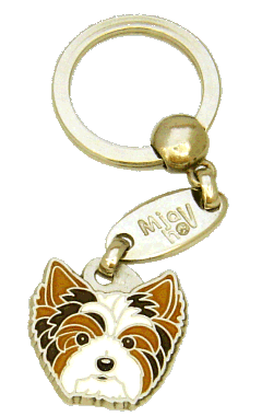 Biro yorkshire terrier <br> (keyring, without engraving)