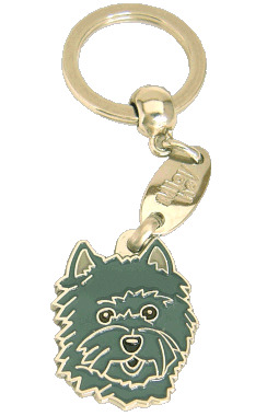 Cairn terrier dark grey
