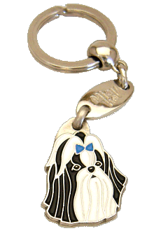 Shih-tzu black blue