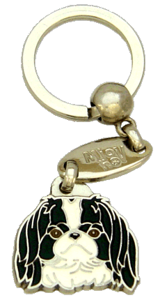 Japanese chin - pet ID tag, dog ID tags, pet tags, personalized pet tags MjavHov - engraved pet tags online